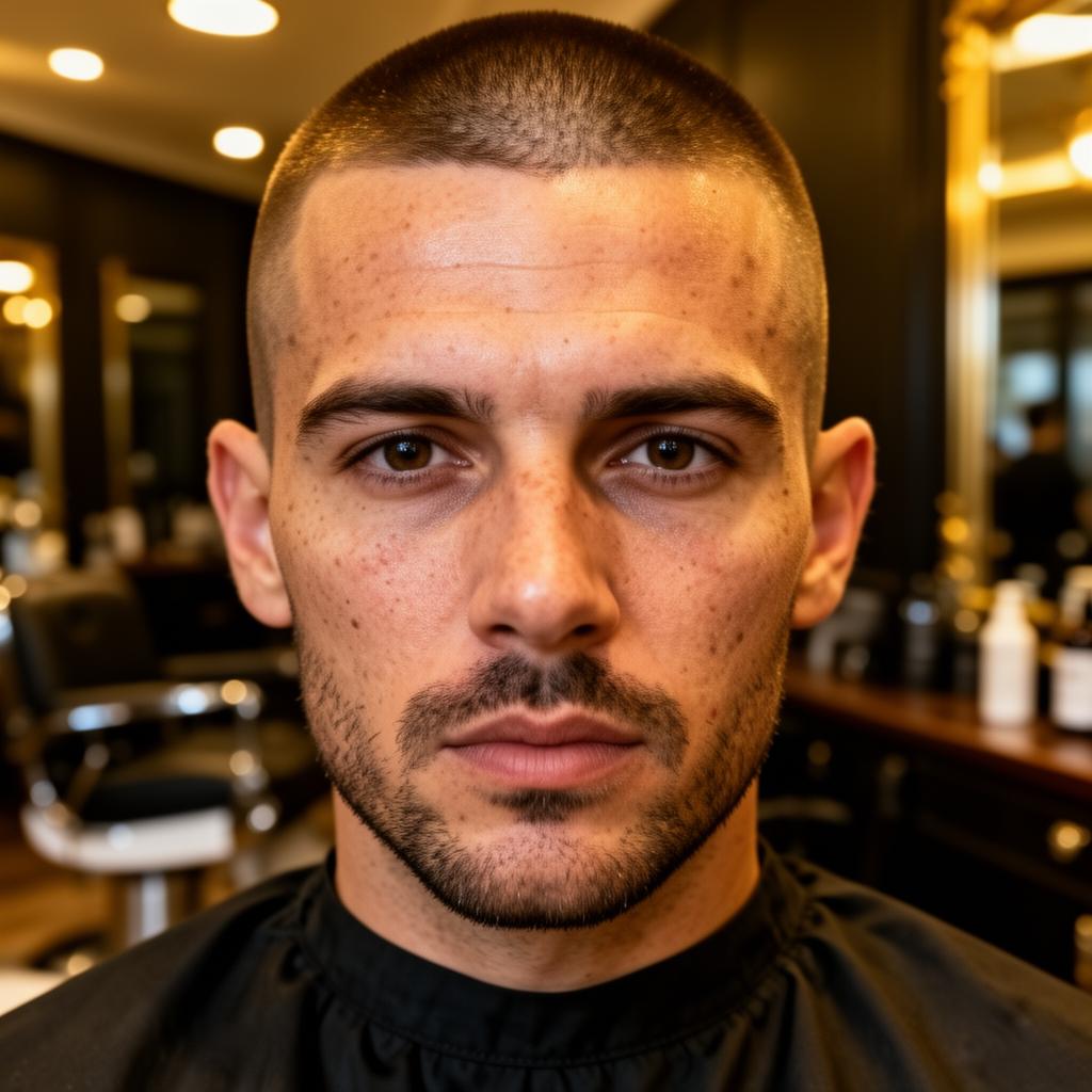 Coupe Buzz Cut — barbier ANAKKA