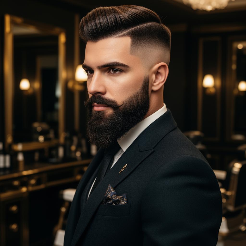 Coupe Coupe + Barbe Premium — barbier ANAKKA