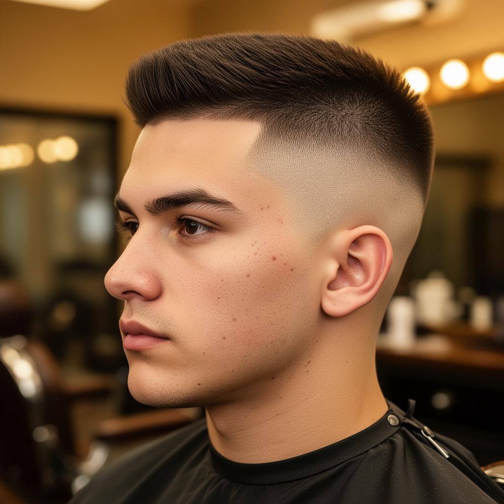 Coupe Taper Fade — barbier ANAKKA